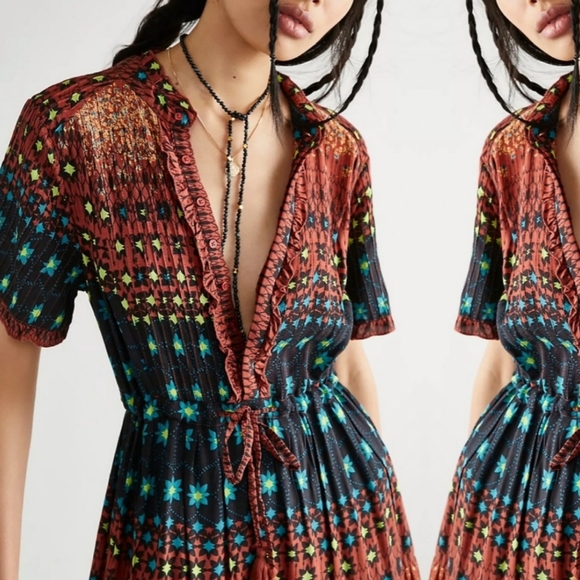 Free People Rare Feelings Maxi Dress - Picture 2 of 15
